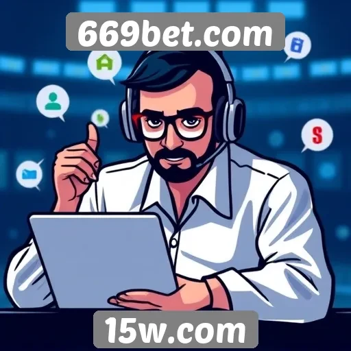 Funcionalidades de suporte ao cliente no 669bet.com
